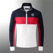 jacket tommy nouvelle collection micro chapter zip 1888 blanc